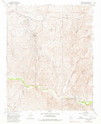 Knob Hill 1965 topographic map thumbnail