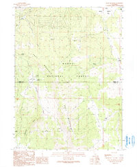 Knox Mountain 1990 topographic map thumbnail
