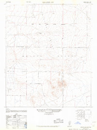 Kramer SW 1947 topographic map thumbnail