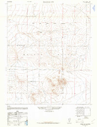 Kramer SW 1947 topographic map thumbnail
