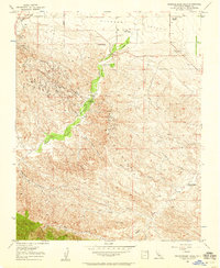 Kreyenhagen Hills 1956 topographic map thumbnail
