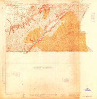 La Brea topographic map thumbnail