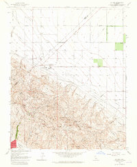 La Cima 1963 topographic map thumbnail
