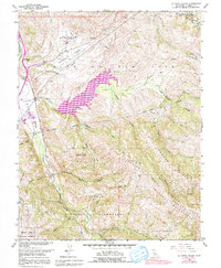 La Costa Valley 1960 topographic map thumbnail