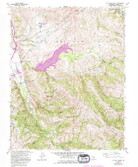 La Costa Valley 1960 topographic map thumbnail