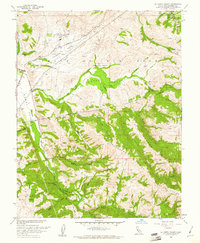 La Costa Valley 1960 topographic map thumbnail
