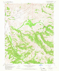La Costa Valley 1960 topographic map thumbnail