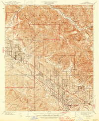 La Crescenta 1939 topographic map thumbnail