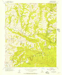 La Honda 1955 topographic map thumbnail