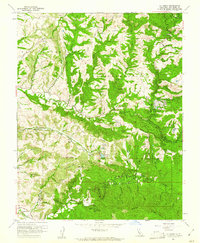 La Honda 1961 topographic map thumbnail
