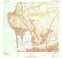 La Jolla 1953 topographic map thumbnail