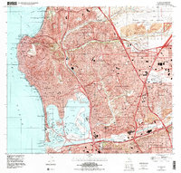 La Jolla 1996 topographic map thumbnail