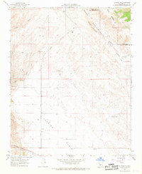 La Panza NE 1966 topographic map preview