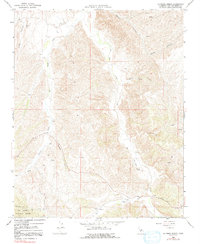 La Panza Ranch 1966 topographic map thumbnail
