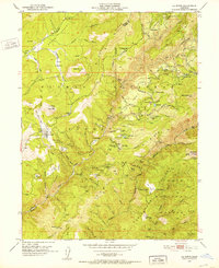 La Porte 1951 topographic map thumbnail