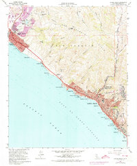 Laguna Beach 1965 topographic map thumbnail