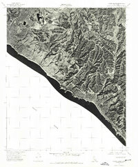 Laguna Beach 1974 topographic map thumbnail