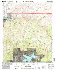 Lake Arrowhead 1996 topographic map thumbnail