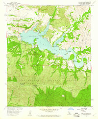 Lake Cachuma 1959 topographic map thumbnail