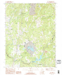 Lake Combie 1995 topographic map thumbnail