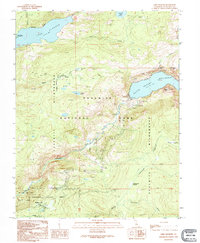 Lake Eleanor 1992 topographic map thumbnail