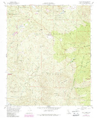 Lake Fulmor 1956 topographic map thumbnail