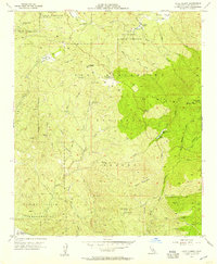 Lake Fulmor 1956 topographic map thumbnail