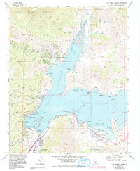 Lake Isabella North 1972 topographic map thumbnail