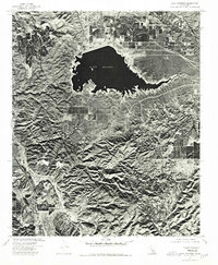 Lake Mathews 1974 topographic map thumbnail