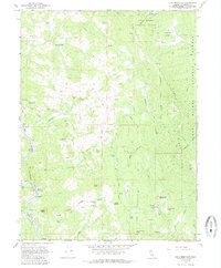 Lake Mountain 1967 topographic map thumbnail