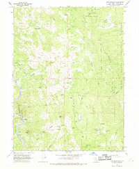 Lake Mountain 1967 topographic map thumbnail
