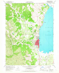 Lakeport 1958 topographic map thumbnail