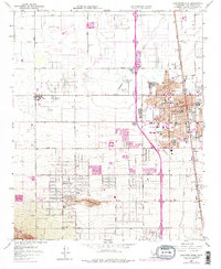 Lancaster West 1958 topographic map thumbnail