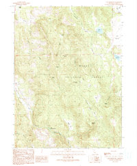 Lane Reservoir 1990 topographic map thumbnail