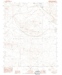 Langford Well 1986 topographic map thumbnail