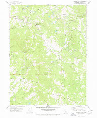 Larabee Valley 1977 topographic map thumbnail