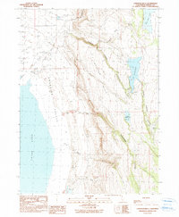 Larkspur Hills 1990 topographic map preview