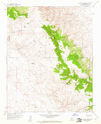 Las Yeguas Ranch 1959 topographic map thumbnail