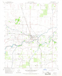 Laton 1953 topographic map preview