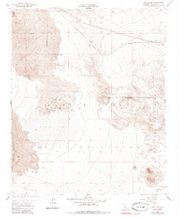 Lavic Lake 1955 topographic map thumbnail