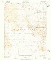 Lavic Lake 1955 topographic map thumbnail