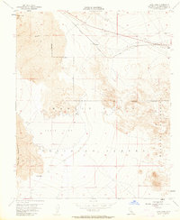 Lavic Lake 1955 topographic map thumbnail