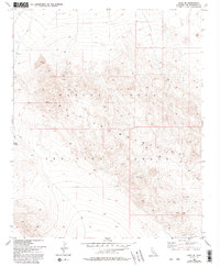 Lavic SE 1955 topographic map thumbnail
