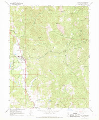Laytonville 1967 topographic map thumbnail