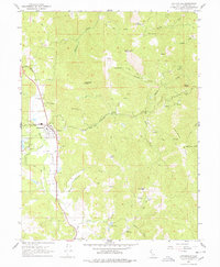 Laytonville 1967 topographic map thumbnail