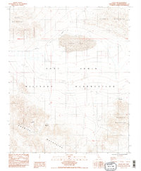 Leach Lake 1985 topographic map thumbnail