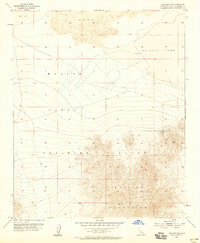 Lead Mountain NE 1955 topographic map thumbnail