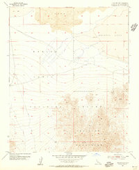 Lead Mountain NE 1955 topographic map thumbnail
