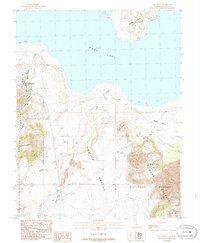 Lee Vining 1986 topographic map thumbnail