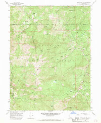 Leech Lake Mountain 1966 topographic map thumbnail